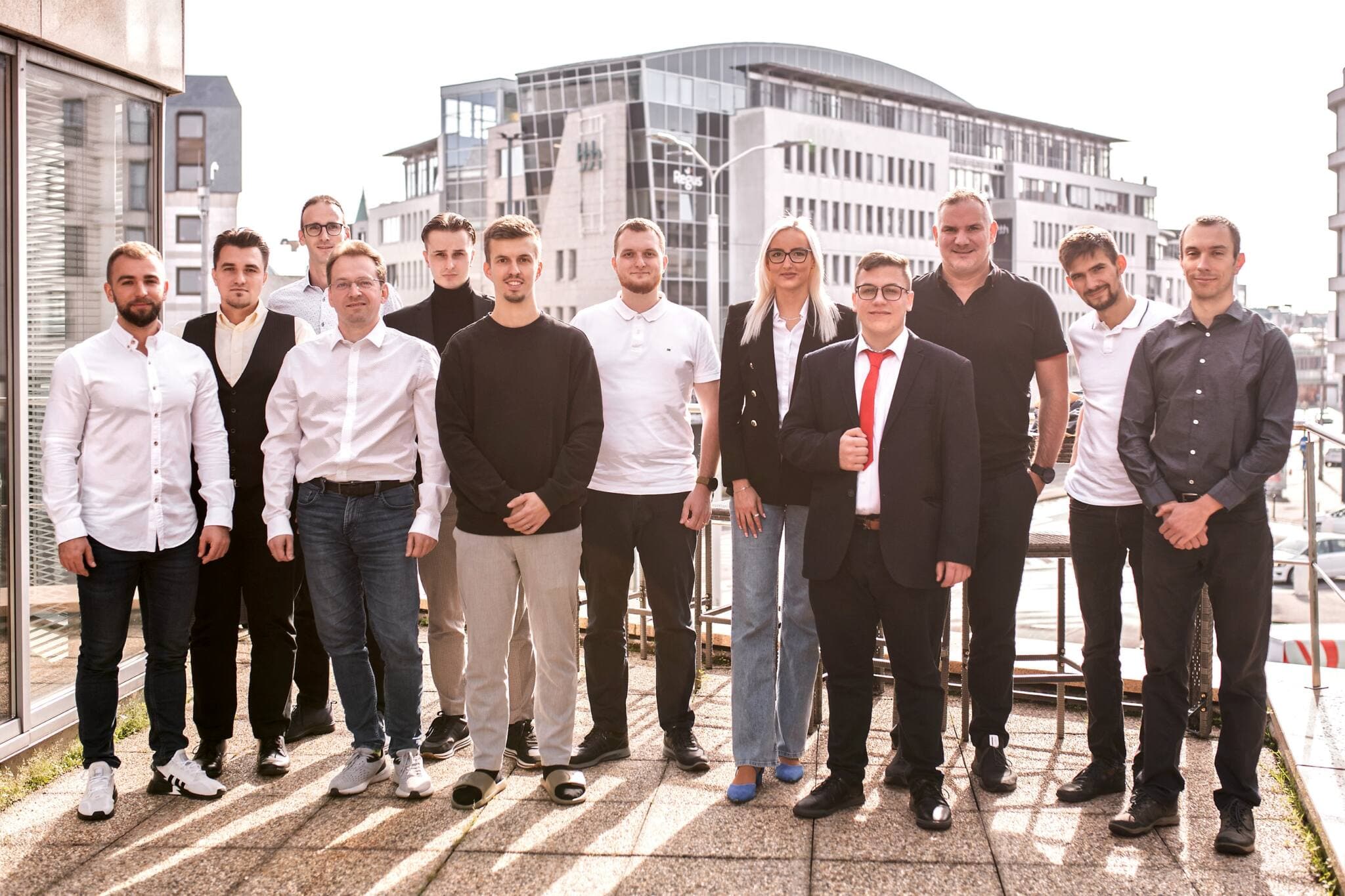 Group photo of Riwers Team Bratislava